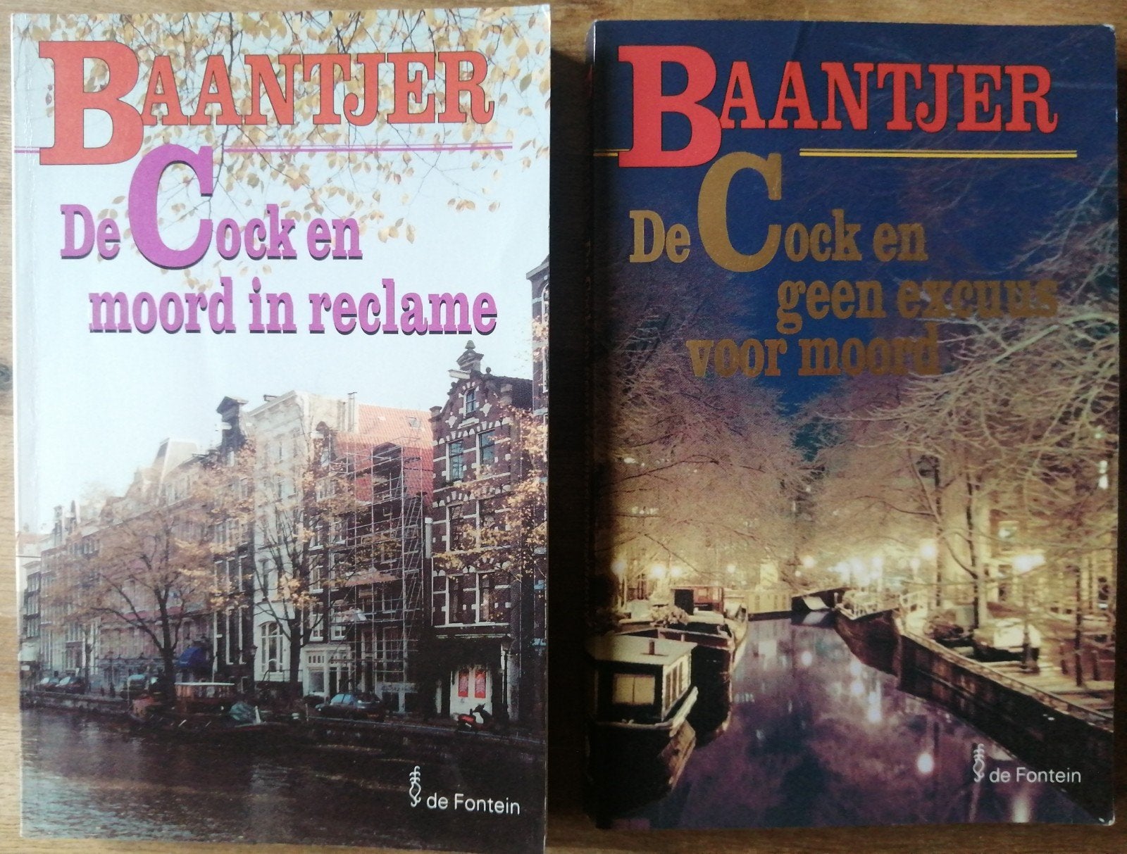 Baantjer - de Cock - 59 & 60, Ophalen of Verzenden, Gelezen, A.C. Baantjer