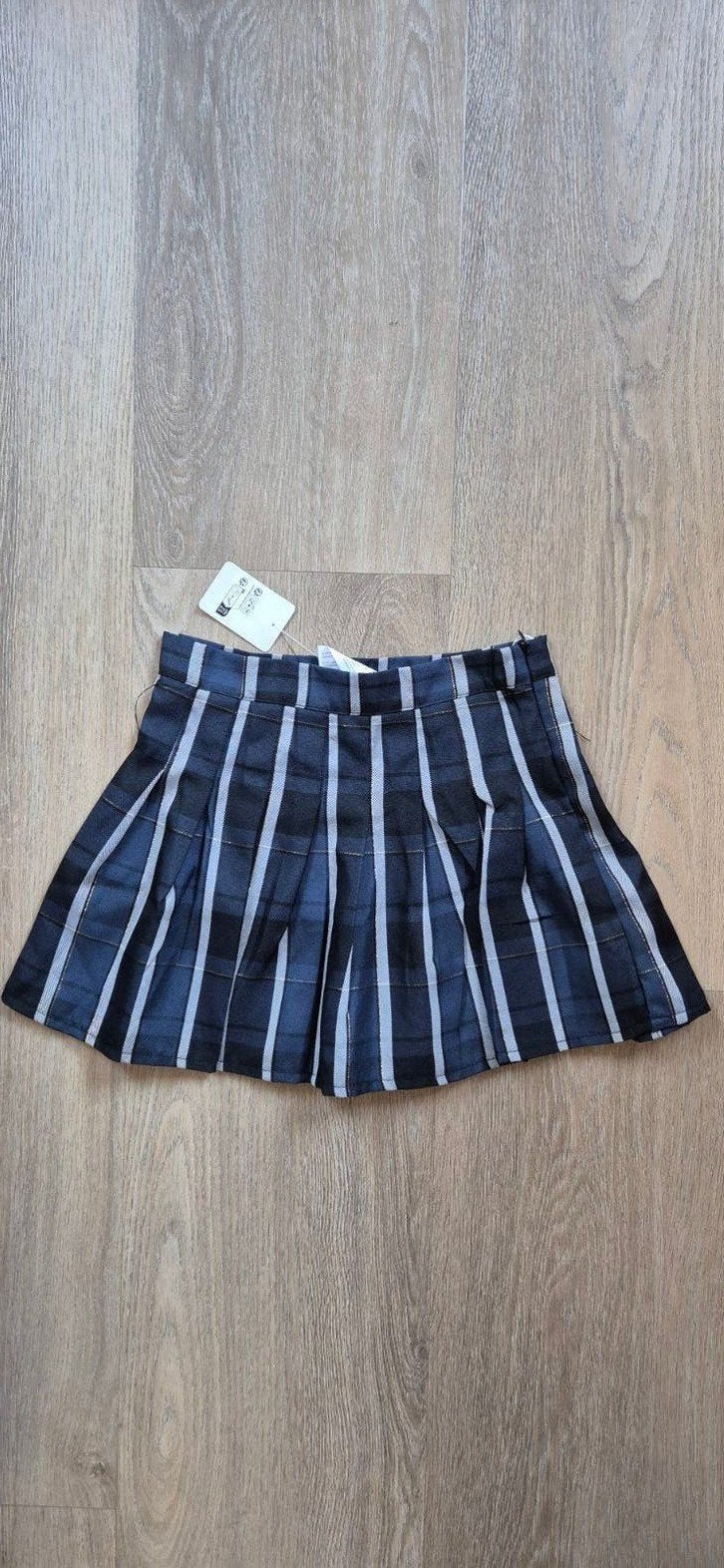 Nieuwe geruite plooirok Zeeman maat 122/128, Zeeman, Meisje, Nieuw, Ophalen of Verzenden