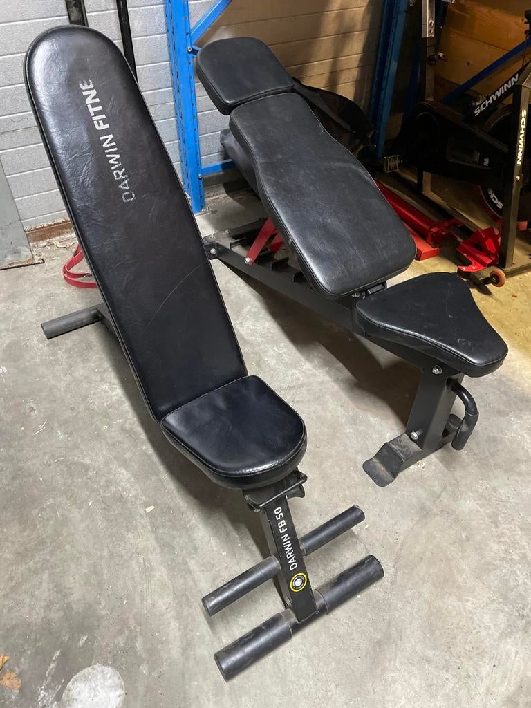 Darwin Fitness & Pivot Fitness verstelbare bankdrukbankjes, Ophalen, Gebruikt, Krachtstation, Borst