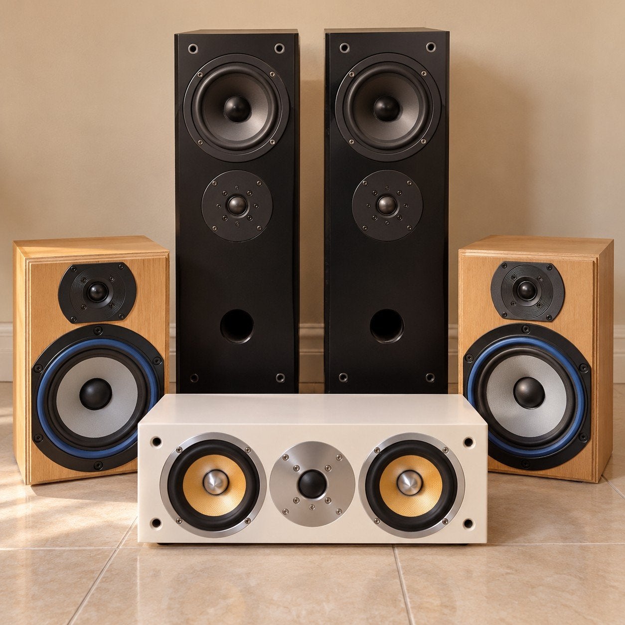 Full Sound System Bowers& Wilkins, JBL & Driade, Audio, Tv en Foto, Geschikt voor surround/home cinema, Ophalen of Verzenden, Gebruikt