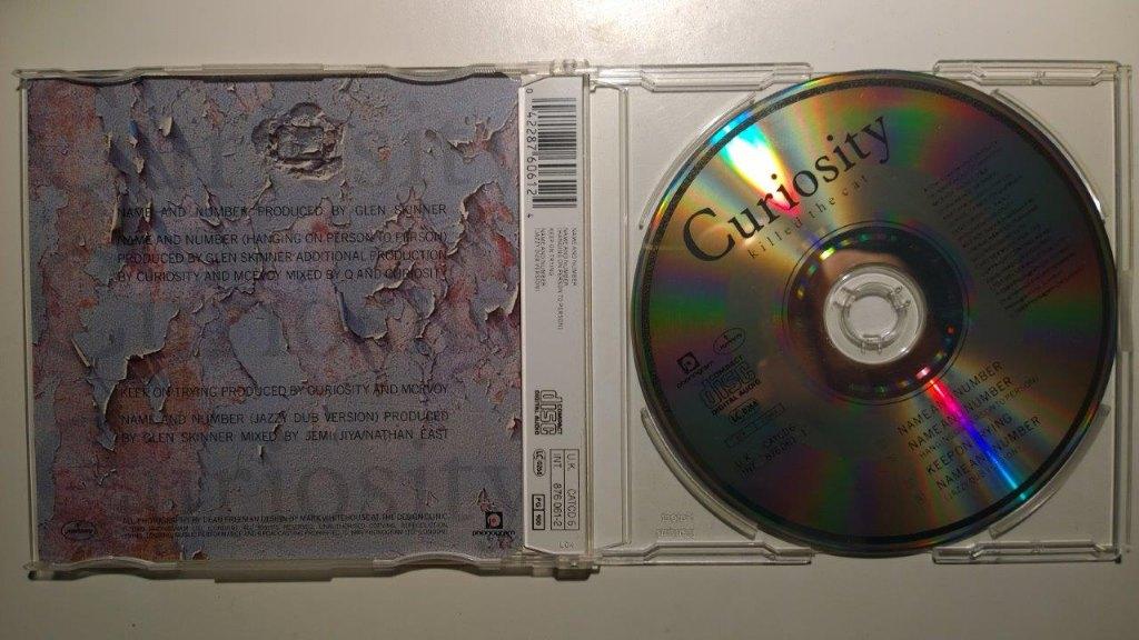Curiosity Killed The Cat - Name & No, Maxi-single, Ophalen of Verzenden, Zo goed als nieuw, 1 single