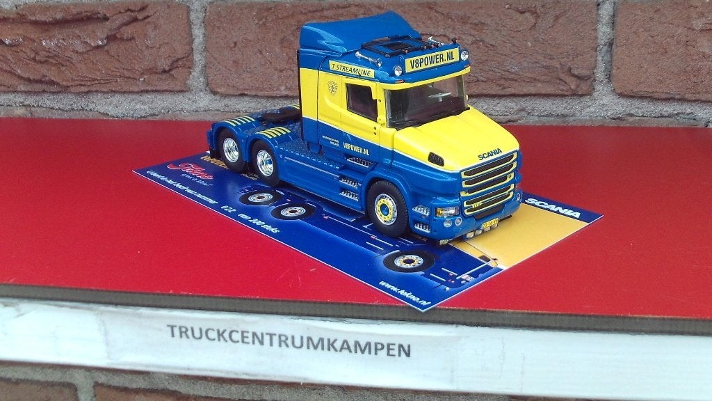 Tekno  Scania  Torpedo  6 x 4  van  V8  Power