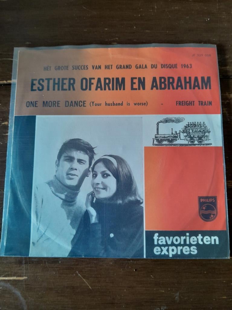 Esther ofarim en abraham 7inch one more dance, Cd's en Dvd's, Ophalen of Verzenden, Zo goed als nieuw, Pop