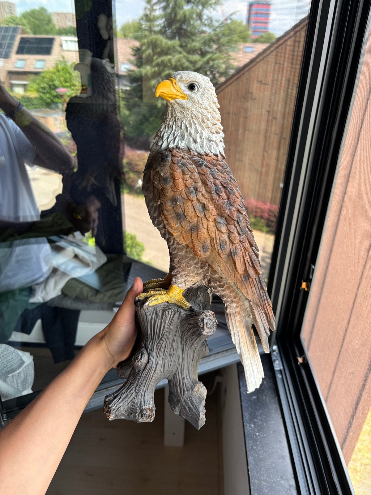 Beeld van roofvogel, versiering, Ophalen of Verzenden, Nieuw, Dier