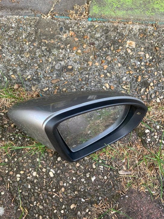 VW Golf A7 Buitenspiegel Rechts Tungstensilver 5G0 857 538, Ophalen of Verzenden, Gebruikt, Volkswagen