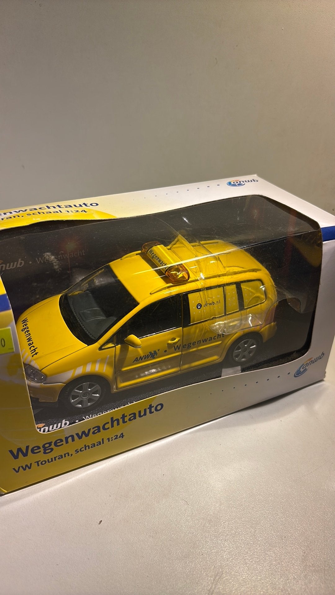 Volkswagen touran wegenwachtauto ANWB welly 1.24, Ophalen of Verzenden, Welly, A, A