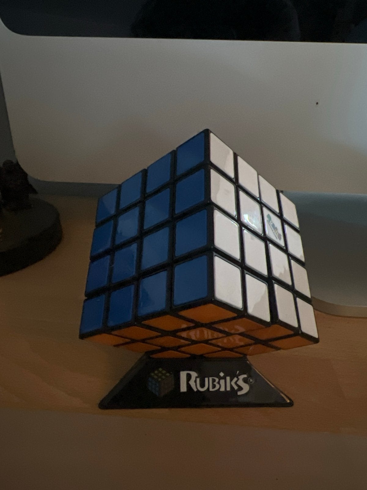 Rubik's Cube 4x4 met standaard, Verzenden, Zo goed als nieuw