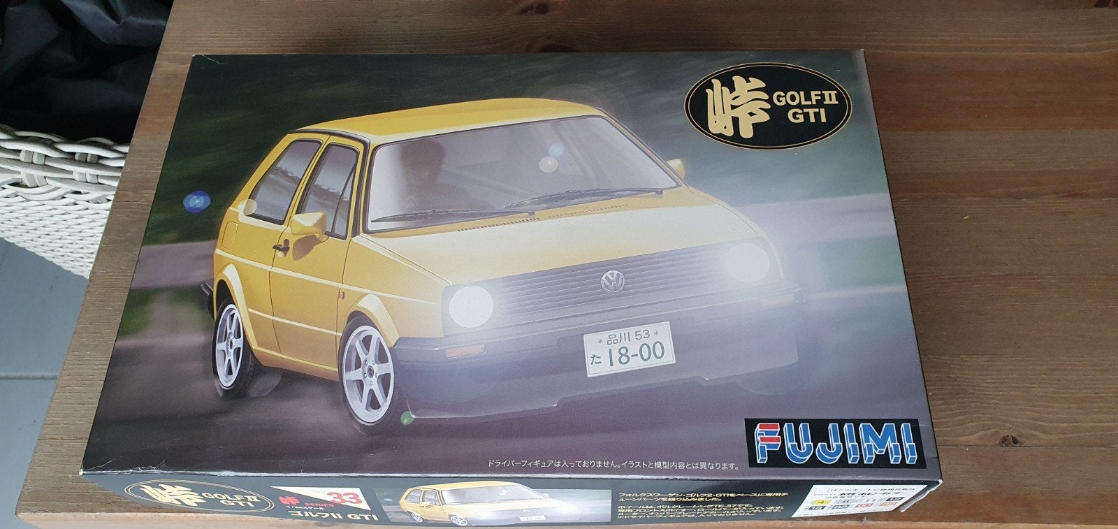 Aangeboden modelbouw dozen VW Golf type 2 GTI 16V, Fujimi, Auto, Groter dan 1:32, Nieuw