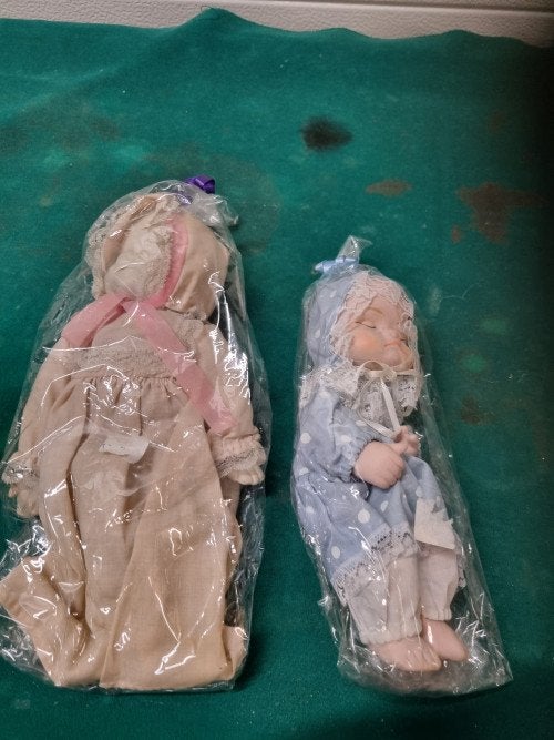 poppen baby met porseleine kopjes, Ophalen of Verzenden, 'T Olde Gre-j, Info@toldegrej.nl, Endepoelstraat 20f Didam