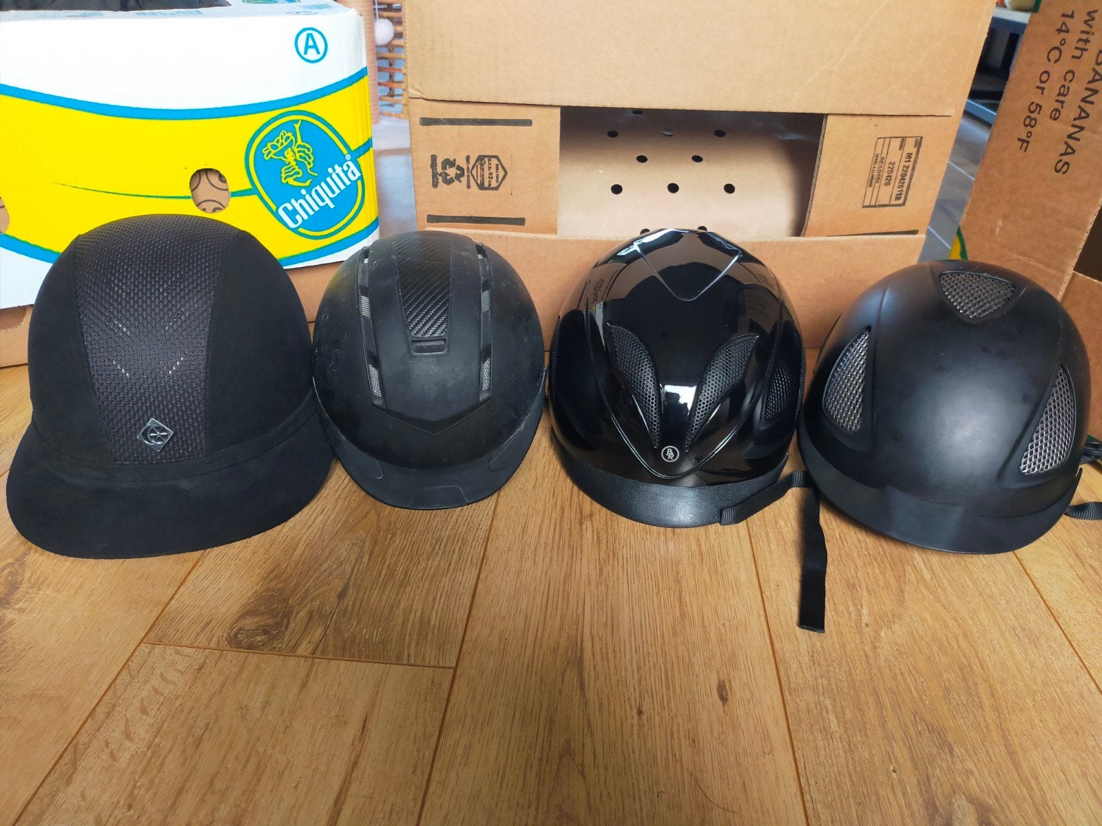 verschillende caps, Ophalen of Verzenden, Zwart, Rijhelm/cap