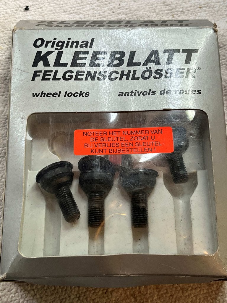 set Velgsloten / Slotbouten Set Type 922 (M12x1.5), Ophalen of Verzenden, Zo goed als nieuw