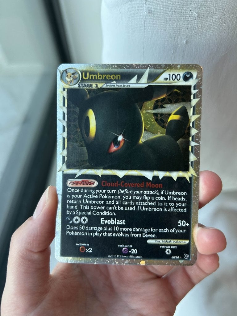 Umbreon undaunted, Ophalen, Gebruikt, Losse kaart