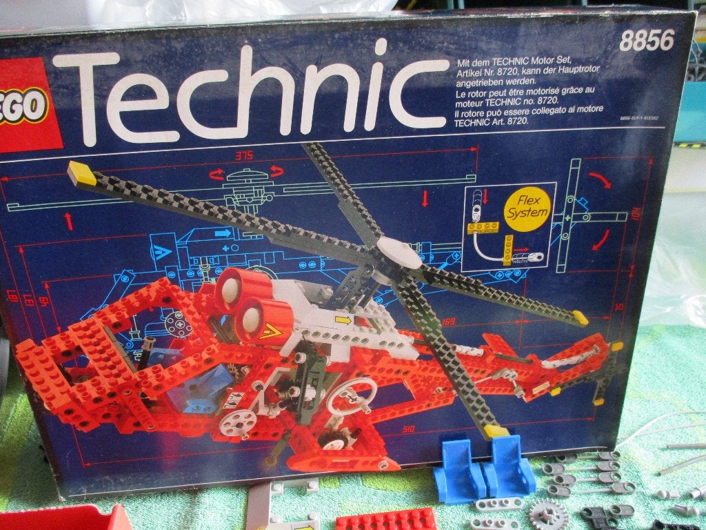 lego technic Set 8856 Wervelwind Redding, Ophalen of Verzenden, Gebruikt, Complete set, Lego