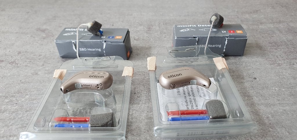 Nieuwe set Oticon Intent 1,gehoorapparaten,hoortoestellen, Ophalen of Verzenden, Nieuw