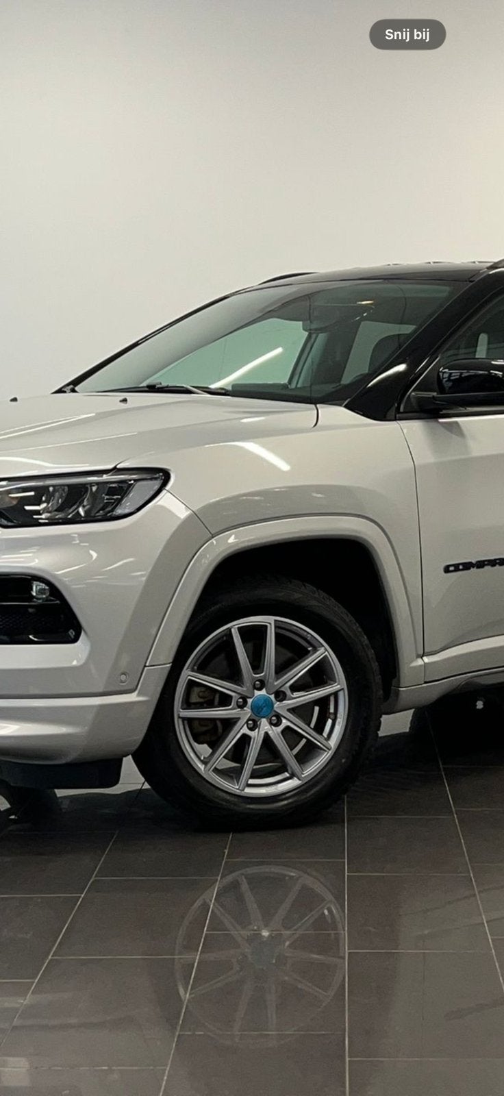 Jeep compass velgen met winterbanden, Auto-onderdelen, Ophalen, Banden en Velgen, Nieuw, 17 inch