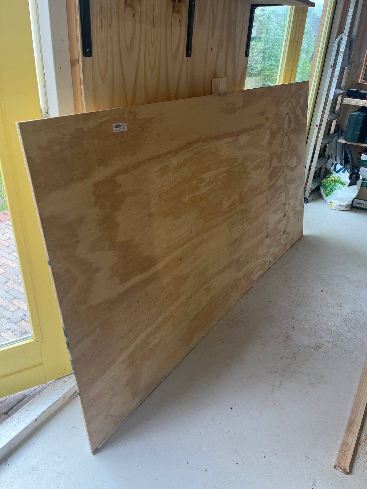 Underlayment platen 244x122 cm, 9mm dik - 4 stuks, Ophalen, Gebruikt, Minder dan 25 mm, Overige typen
