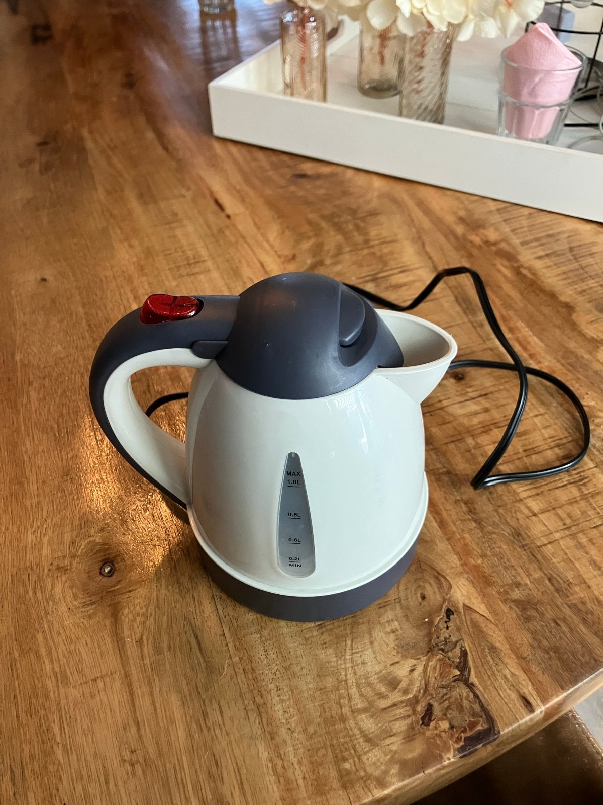 Compacte 24V waterkoker voor in de vrachtwagen, Auto diversen, Auto-accessoires, Gebruikt, Ophalen