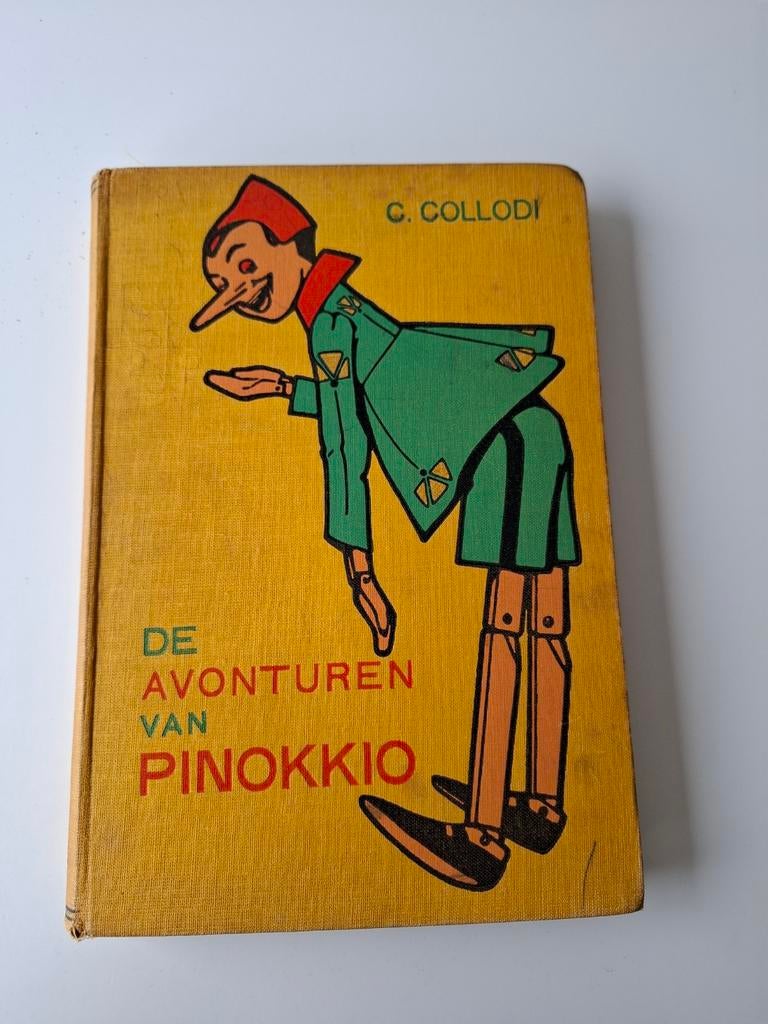 De Avonturen van Pinokkio - C. Collodi (Oud boekje), Ophalen of Verzenden, Gelezen, C. Collodi