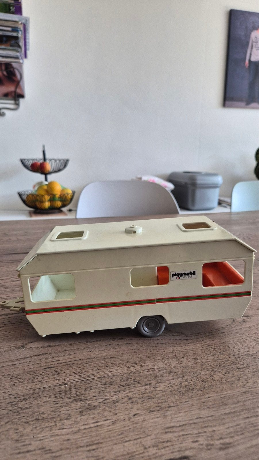 Vintage Playmobil Caravan - Jaren '70/'80 Camper, Kinderen en Baby's, Speelgoed | Playmobil, Gebruikt, Complete set, Voertuig