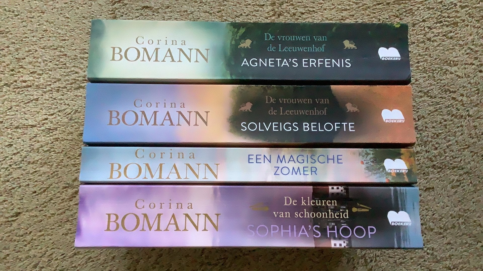 Corina Bomann, 4x: Agnetha’s erfenis - Solveigs belofte -, Boeken, Ophalen of Verzenden, Zo goed als nieuw, Nederland