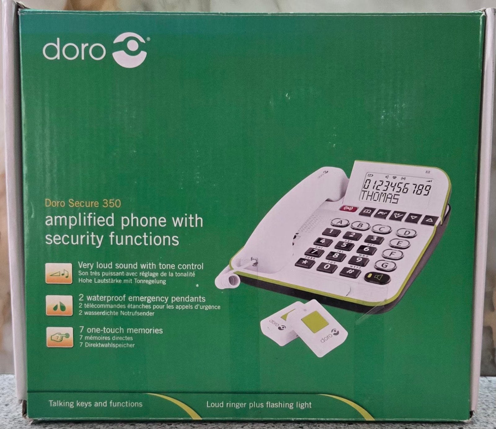Doro Secure 350 Versterkte Telefoon met Beveiligingsfuncties, Ophalen of Verzenden, Zo goed als nieuw