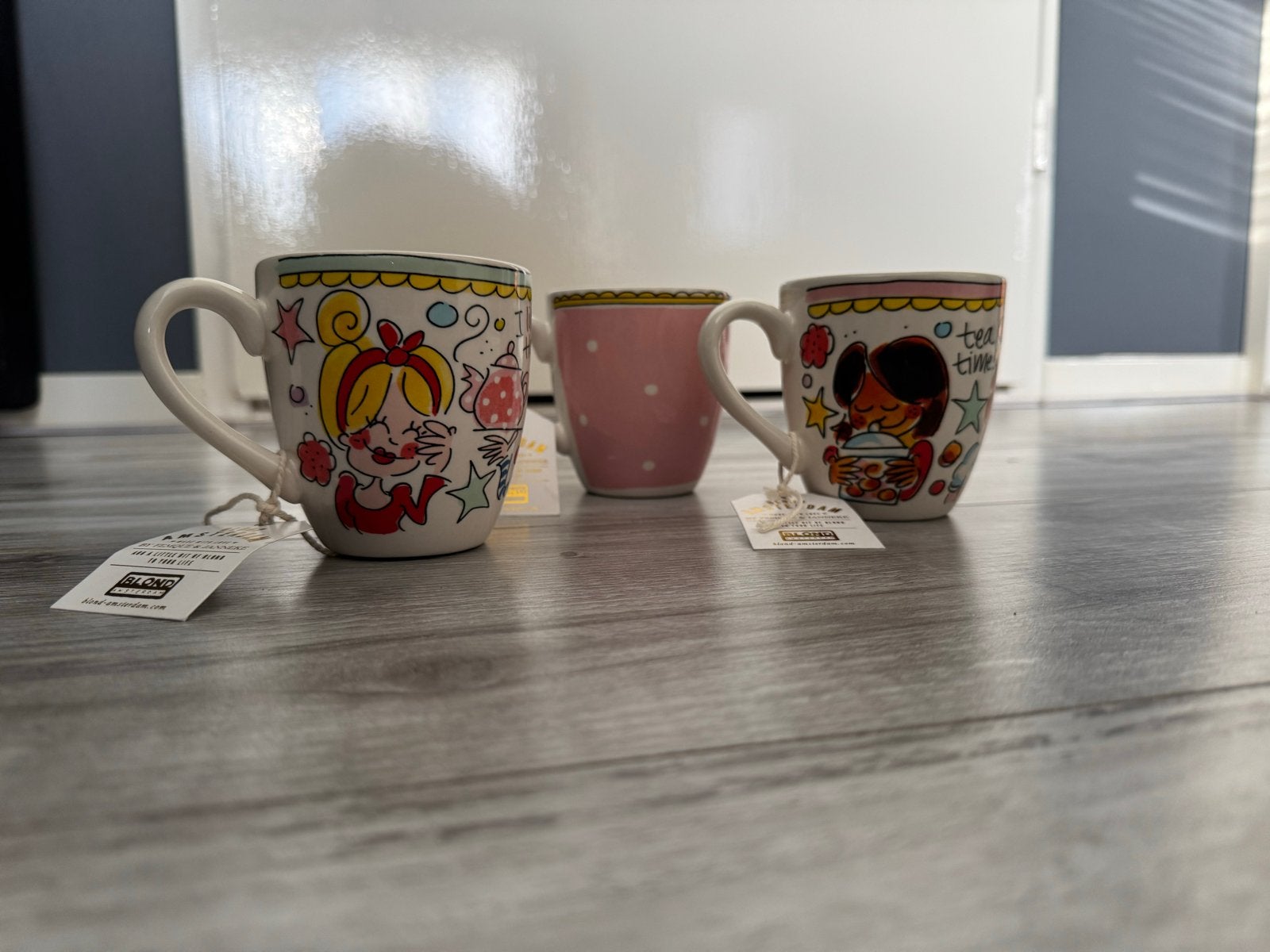 Blond Amsterdam theemokken - Set van 3, Blond Amsterdam, Overige typen, Nieuw, Ophalen of Verzenden