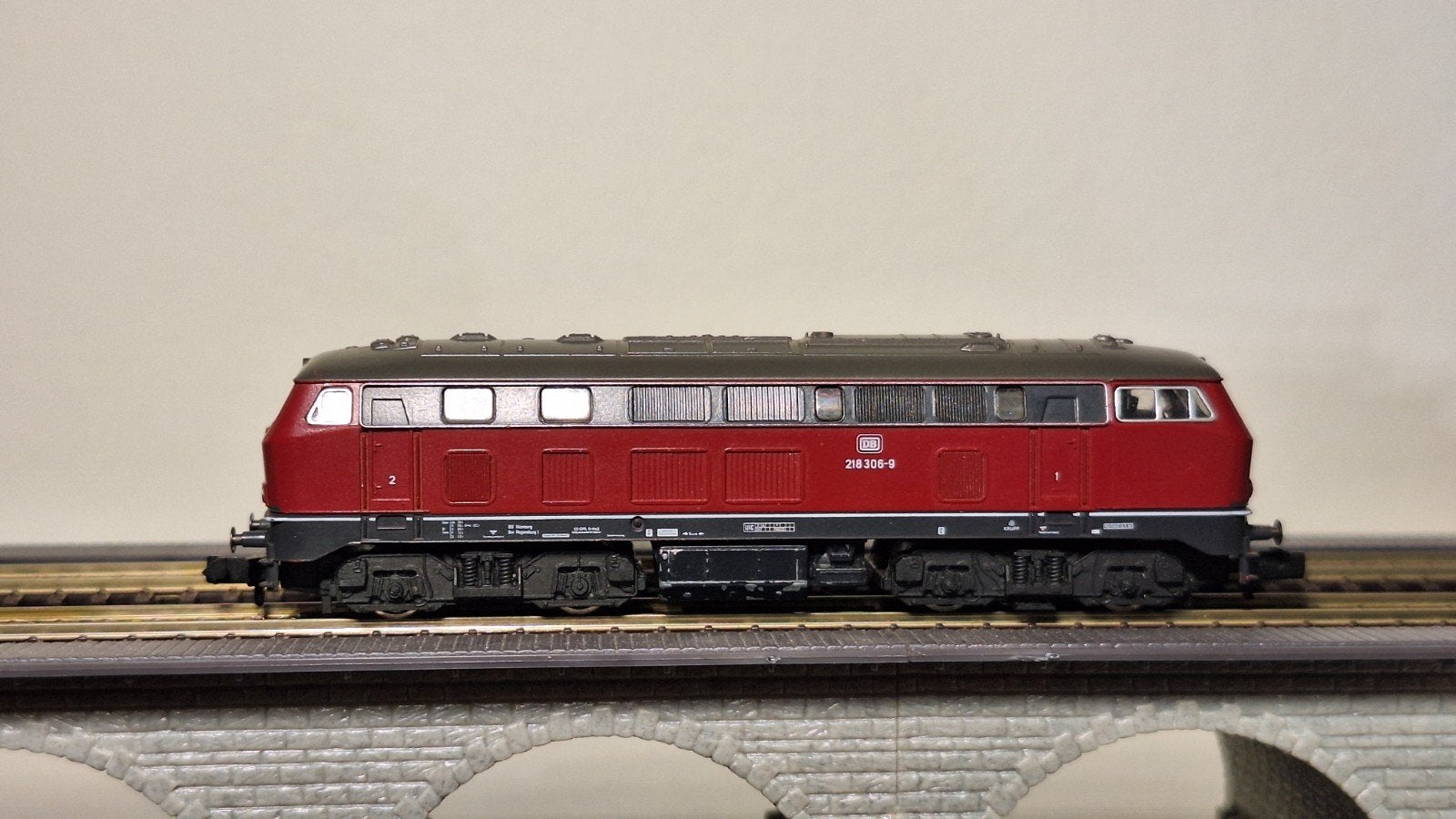 Fleischmann 7232 BR 218, Gebruikt, Fleischmann, Ophalen of Verzenden, Analoog