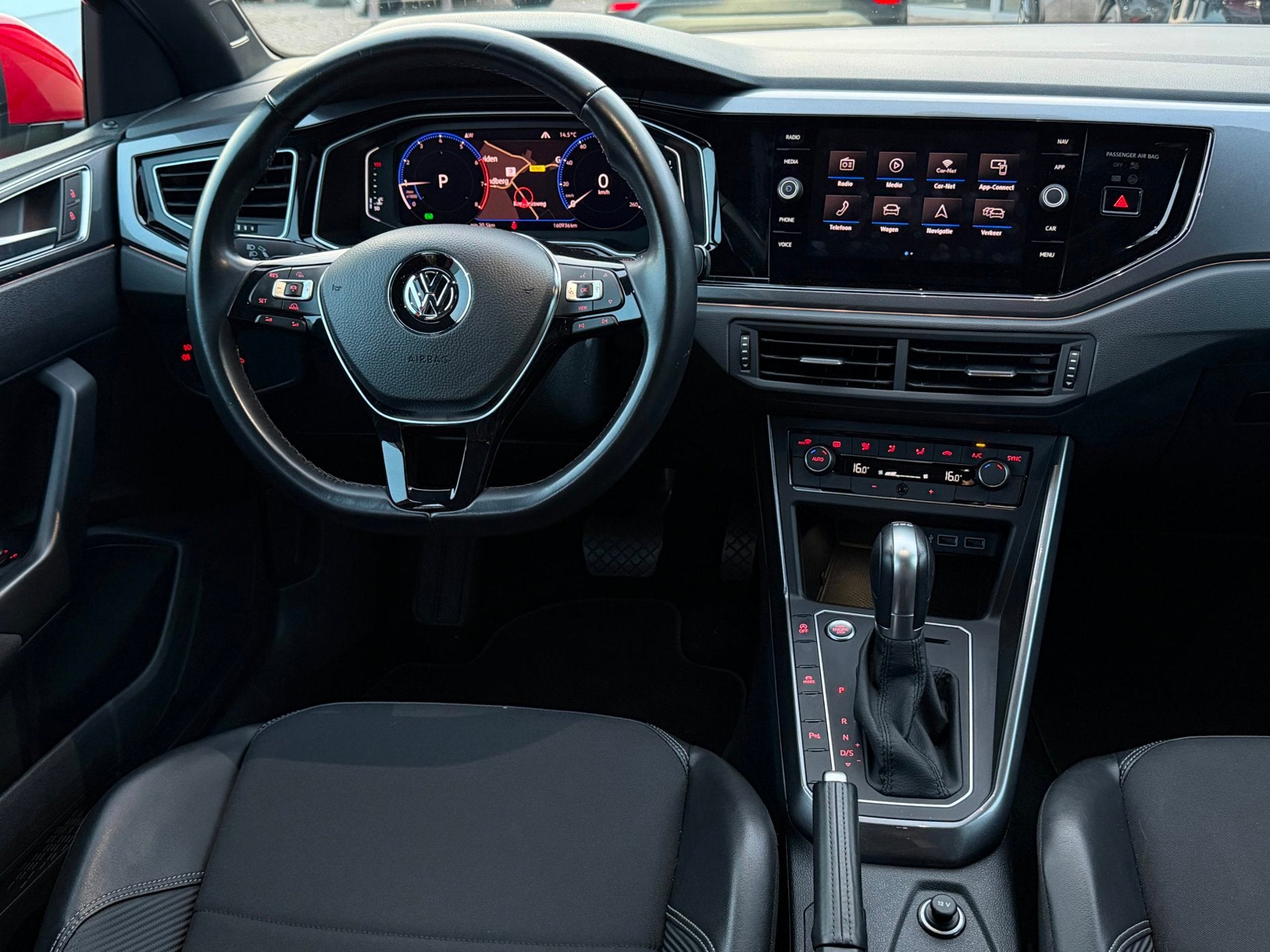 Volkswagen Polo 1.0 TSI Highline |Vitual cockpit |Led |Carpl, Auto's, Stof, Gebruikt, 95 pk, 49 €/maand
