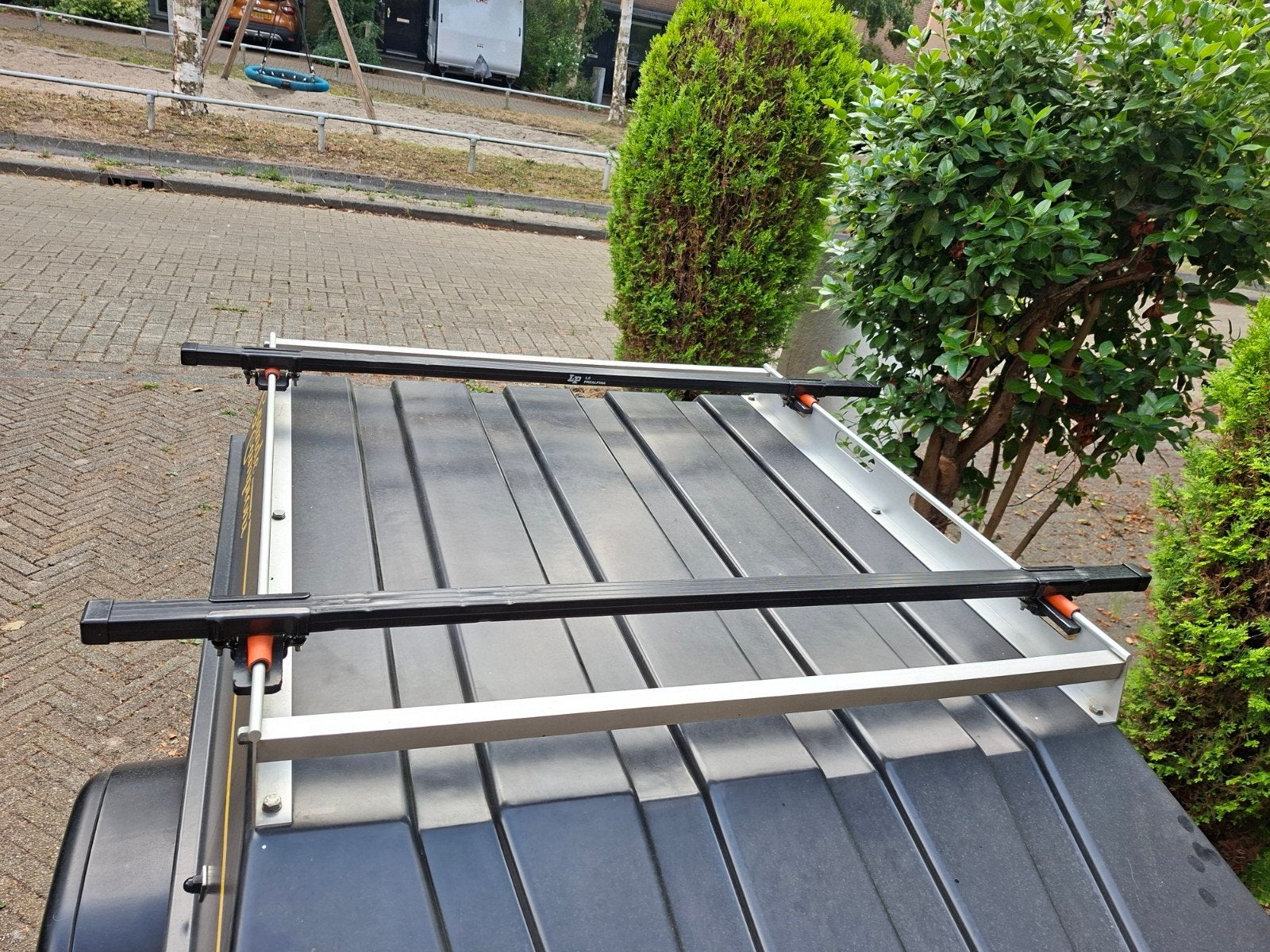 Universele dakdragers. Gebruikt voor bagagewagen., Auto diversen, Ophalen of Verzenden, Gebruikt