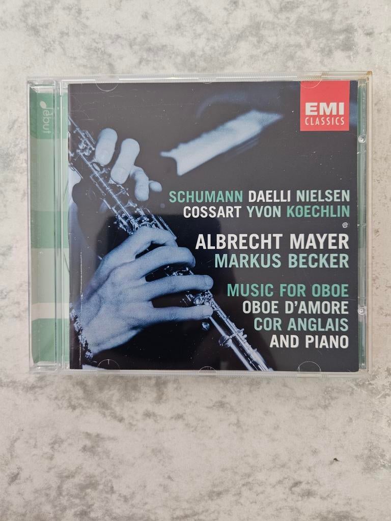 Albrecht Mayer & Markus Becker – Music for Oboe, Oboe d'amor, Ophalen of Verzenden, Zo goed als nieuw