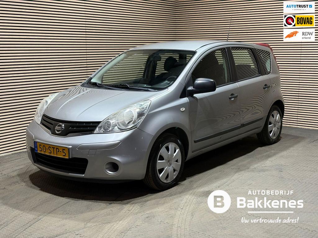 Nissan Note 1.4 Visia | Airco | Trekhaak | Onderhouden, Voorwielaandrijving, Stof, Gebruikt, 4 cilinders