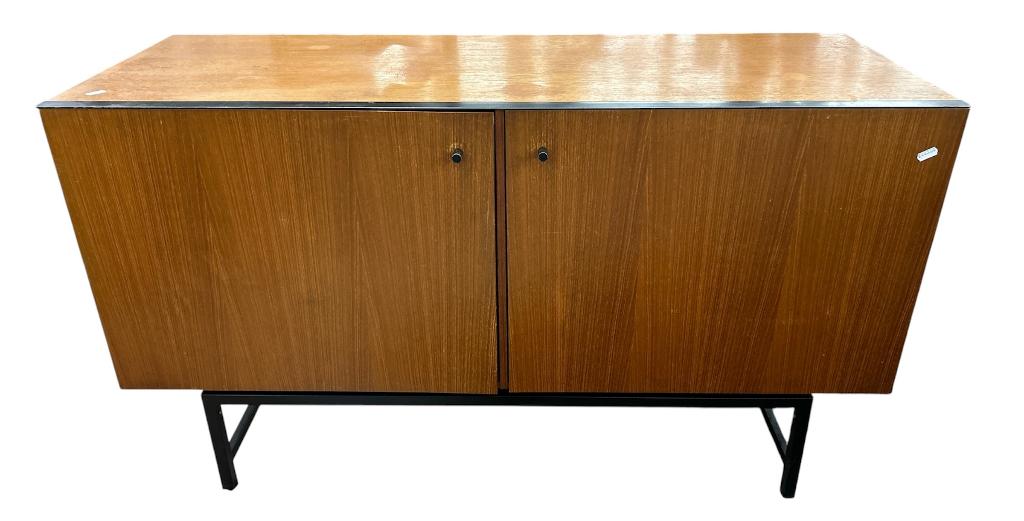 Fristho VDJ-125 dressoir sideboard lowboard teakhout # 134, Ophalen, Franeker, 100 tot 150 cm, Fristho