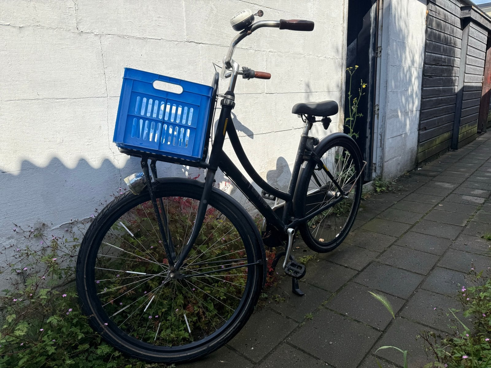 Cortina U4 Transportfiets 28" 50cm Zwart 3 versnellingen, Gebruikt, Versnellingen, 50 tot 53 cm, Ophalen