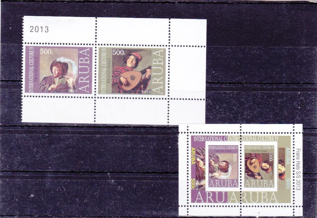 Aruba 685/87 Frans Hals 2013 (S1126), Verzenden, Postfris
