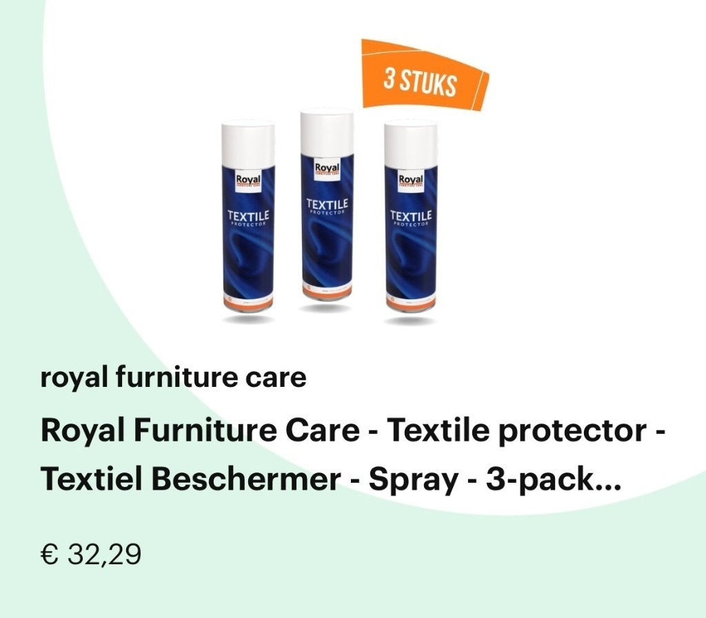Textile protector, Ophalen, Overige typen