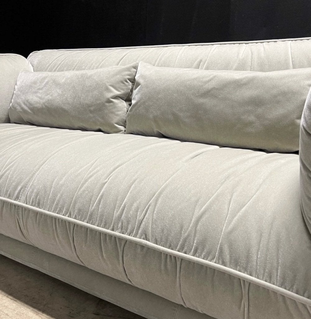 SALE Leolux Lunetta 3 zits bank stof NIEUW, Huis en Inrichting, Banken | Bankstellen, Ophalen, 75 tot 100 cm, Rechte bank, Stof