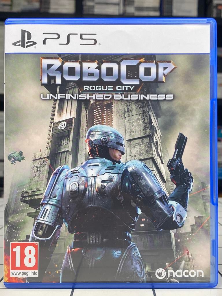 Robocop Rogue City Unfinished Business - PlayStation 5 PS5, Vanaf 18 jaar, Shooter, 1 speler, Info@nacon.com