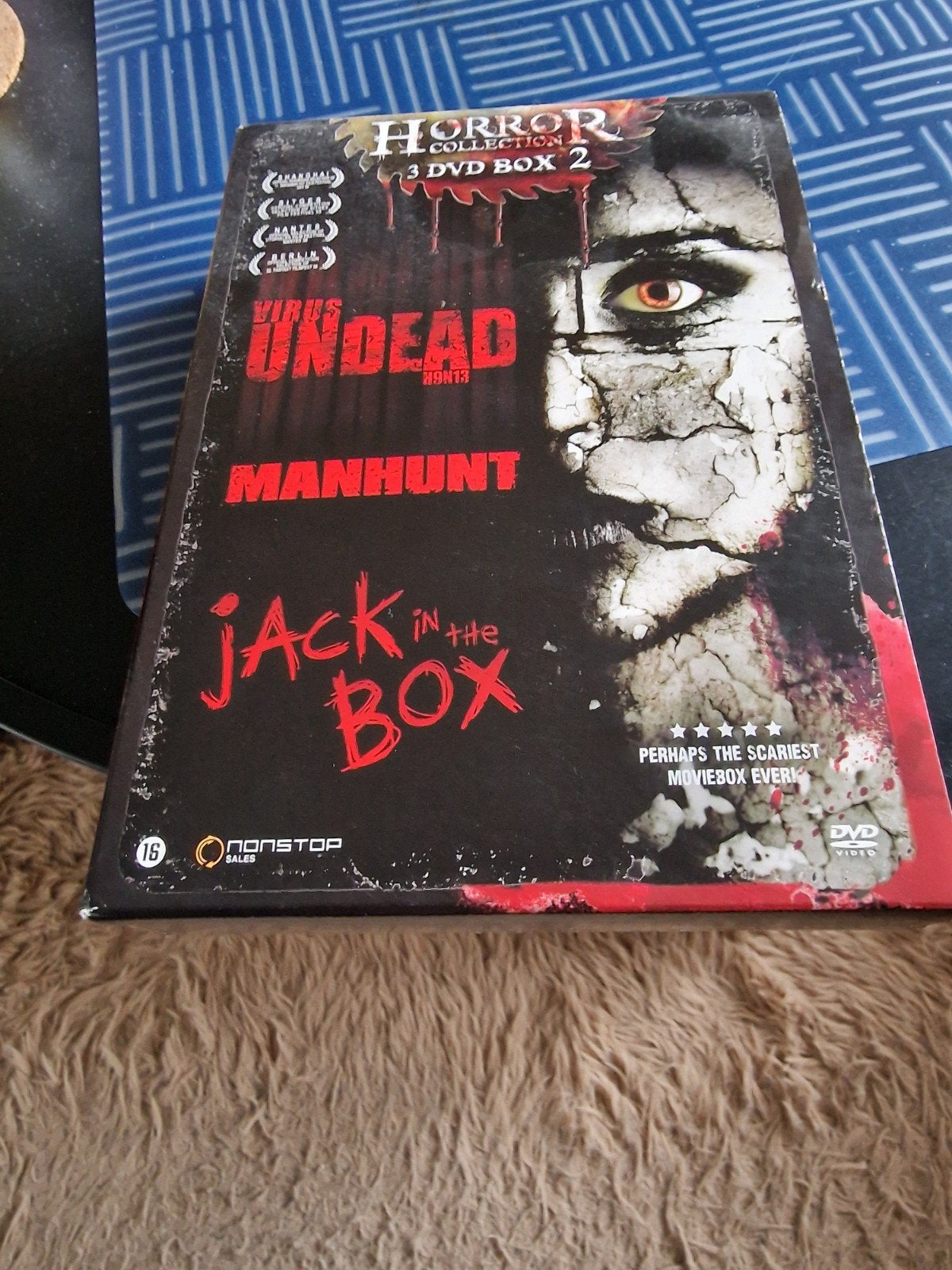 Horror box DVD, Vanaf 16 jaar, Ophalen of Verzenden, Zo goed als nieuw, Overige genres