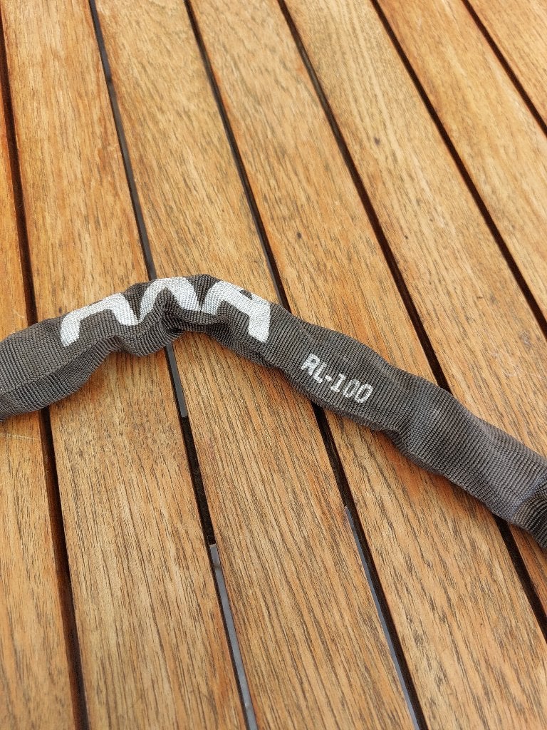 Insteek kettingslot, Ophalen, Gebruikt, Insteekslot