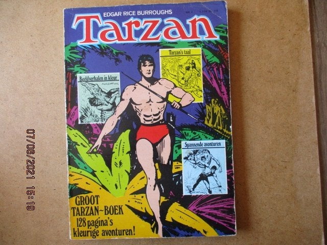 adv4136 groot tarzan boek 2, Boeken, Eén stripboek, Ophalen, Gelezen