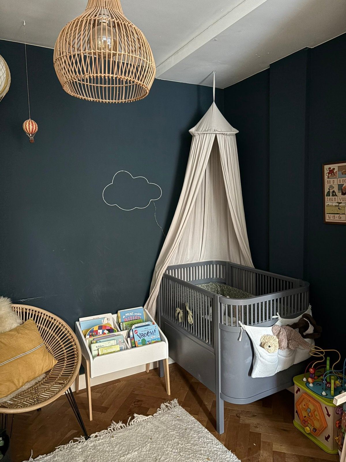 Sebra meegroeibed, Kinderen en Baby's, Kinderkamer | Bedden, Ophalen, 180 cm of meer, 70 tot 85 cm, Matras