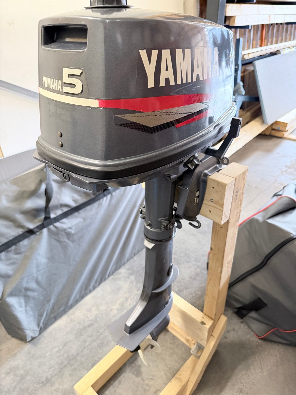 Yamaha 5 pk 2 takt Kortstaart Buitenboordmotor, Watersport en Boten, Ophalen, Gebruikt