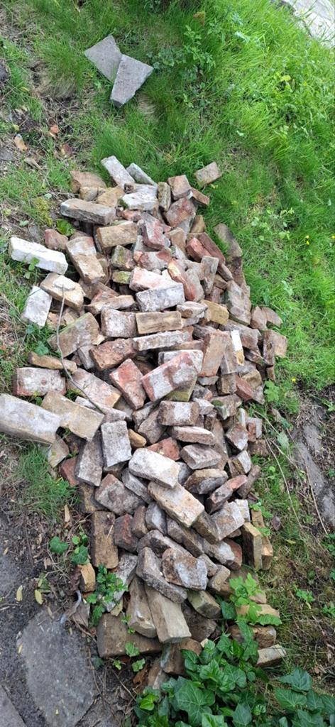 Gratis stenen, Doe-het-zelf en Verbouw, Metselstenen, Ophalen, Bakstenen