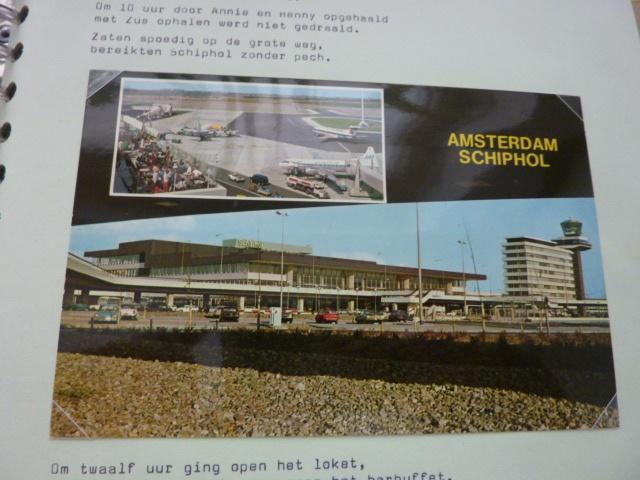 Ansichtkaart - Amsterdam Schiphol 1970, Boeken, Verzenden, Zo goed als nieuw