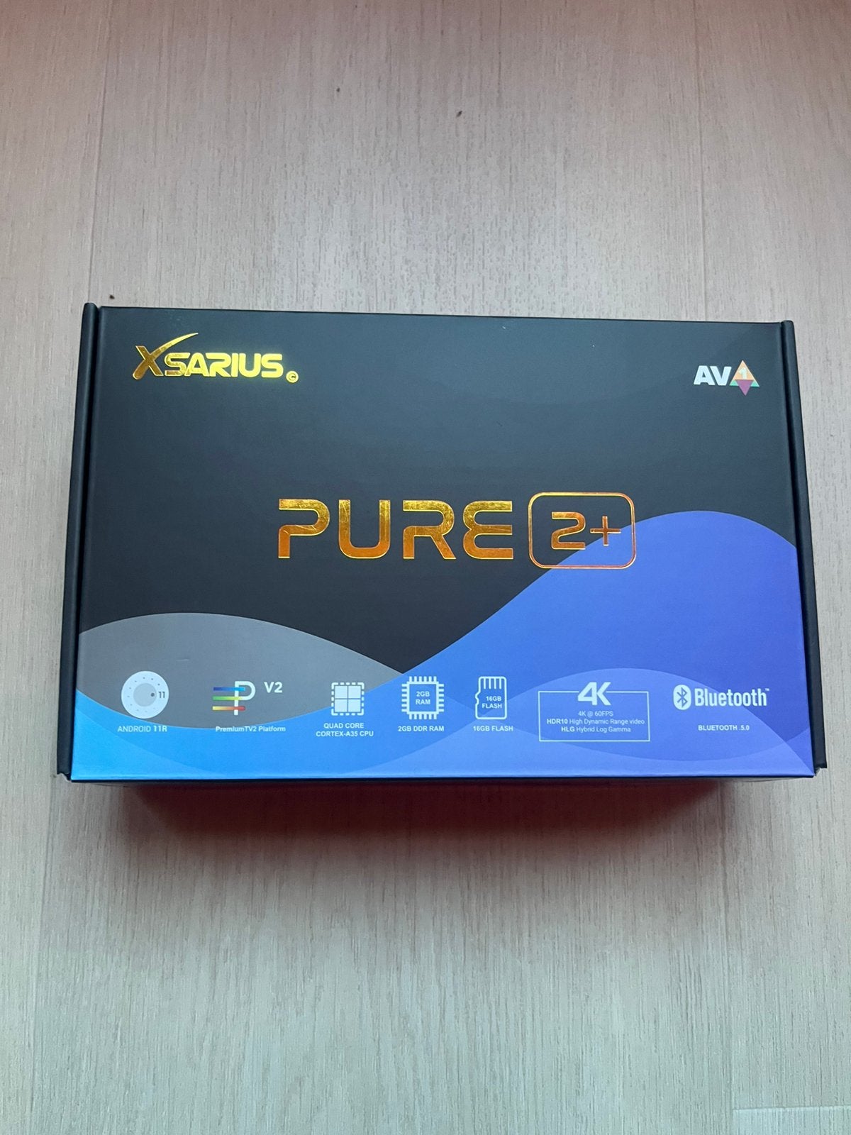 Xsarius Pure 2+ IPTV Box met afstandsbediening, Ophalen, Zo goed als nieuw, HDMI, Zonder harde schijf