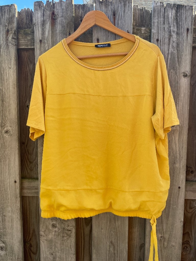 Top van Frank Walder mt 46, Kleding | Dames, Grote Maten, Geel, Zo goed als nieuw, Frank Walder, Shirt of Top