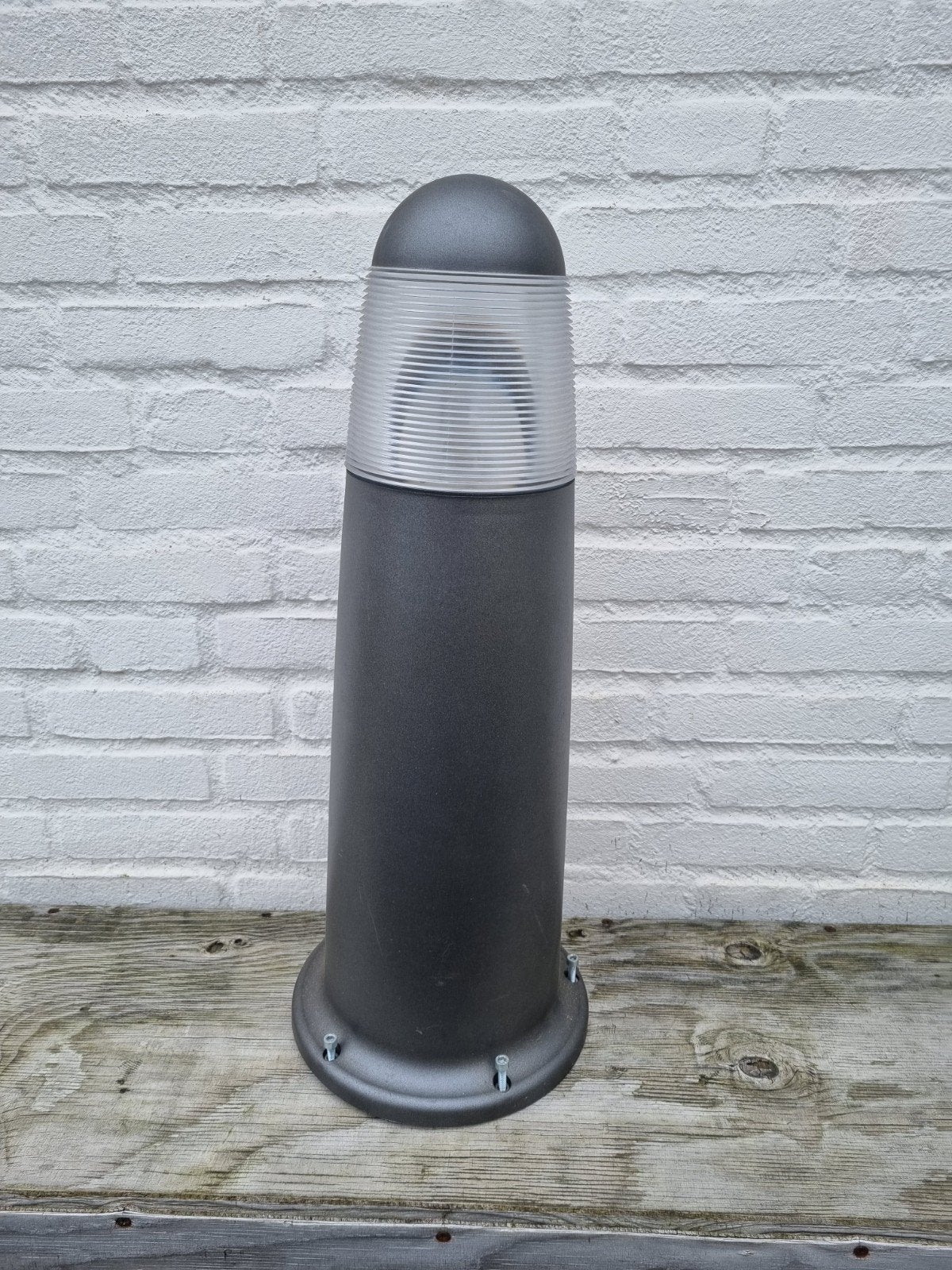 Sokkellamp, staande buitenlamp Hoogte 60 cm, Ophalen, Kunststof, Staande lamp, 50 tot 250 watt