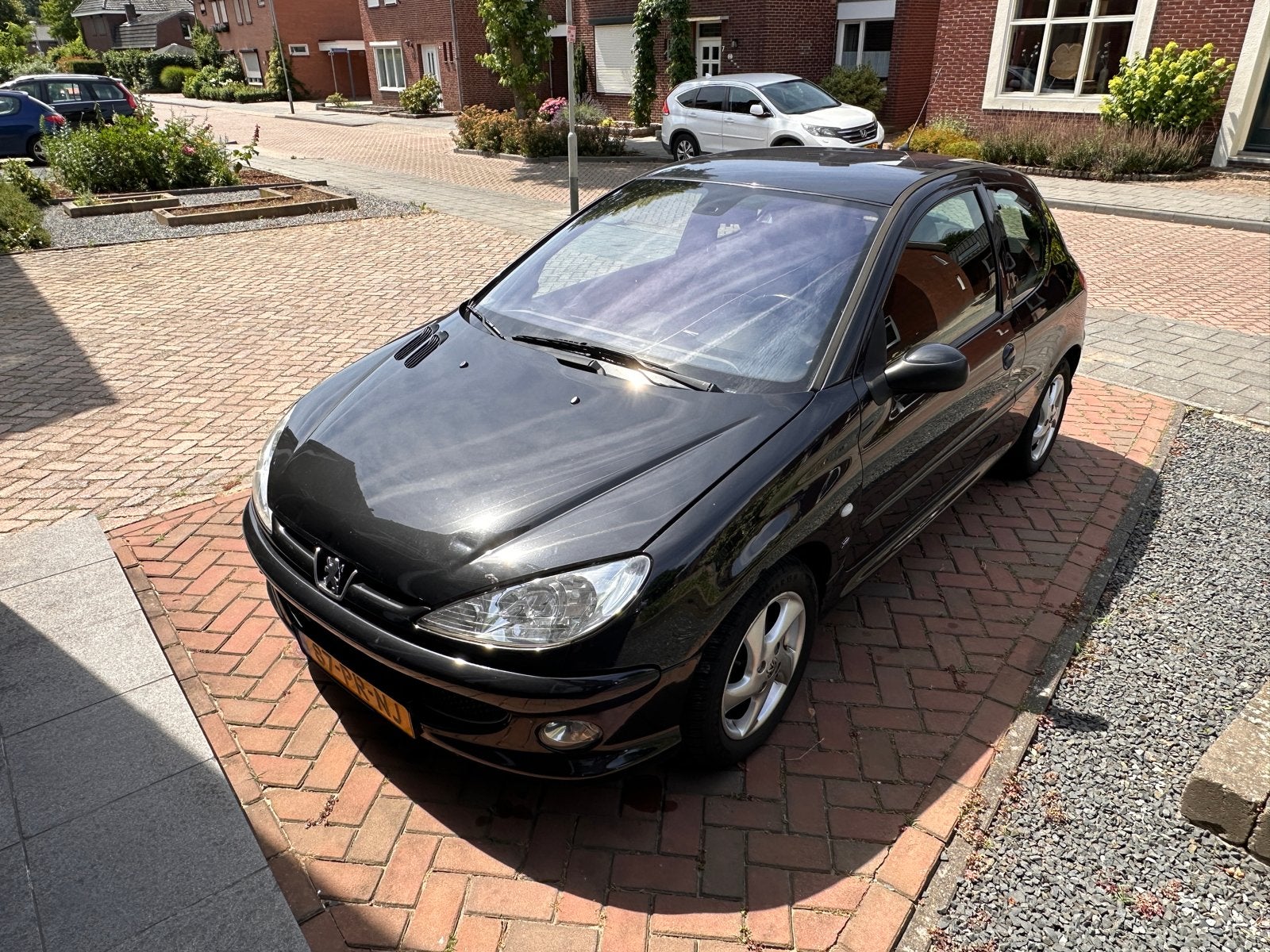 TE KOOP: Peugeot 206 1.4 16V XS 3D 2004 Zwart, Auto's, Peugeot, Voorwielaandrijving, 1360 cc, 31 €/maand, 4 cilinders