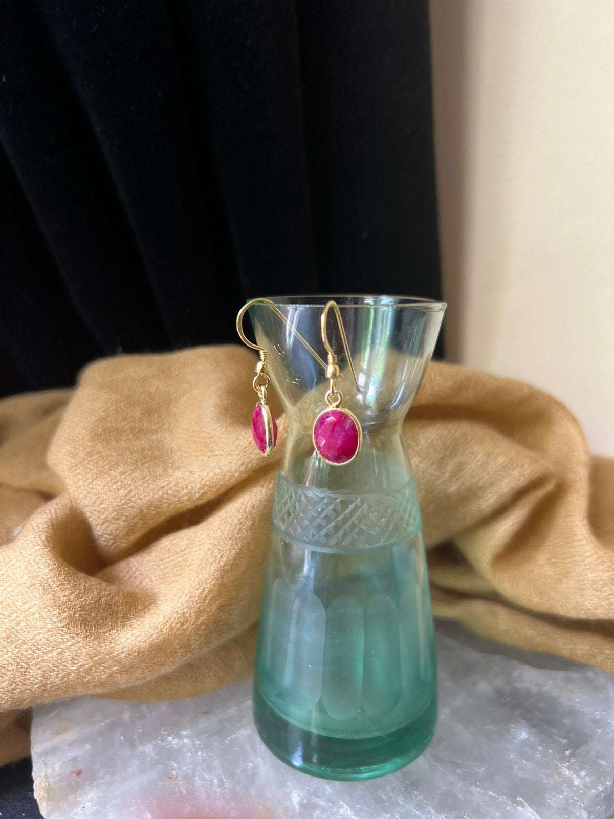 Robijn passie geluk energie powerful beschermt magie, Sieraden, Tassen en Uiterlijk, Oorbellen, Hangers, Nieuw, Ophalen of Verzenden