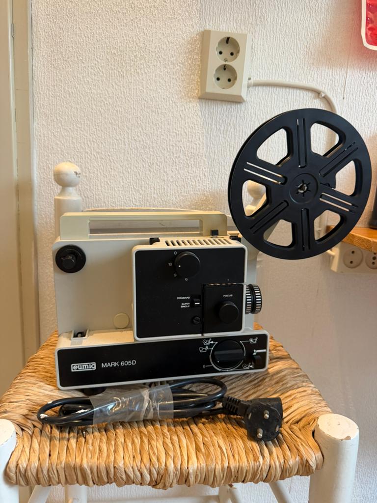 Elmo Mark 605D Super 8 Filmprojector - Vintage, Ophalen